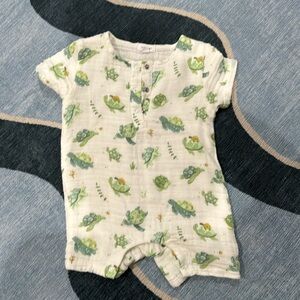 Angel dear shorts onesie